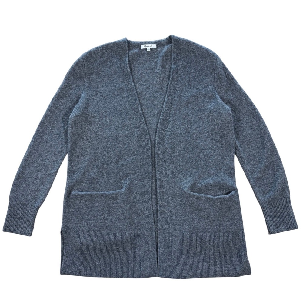 Madewell Gray Cardigan Size XS Pockets Cozy Knit Good Condition Cozy Versitile